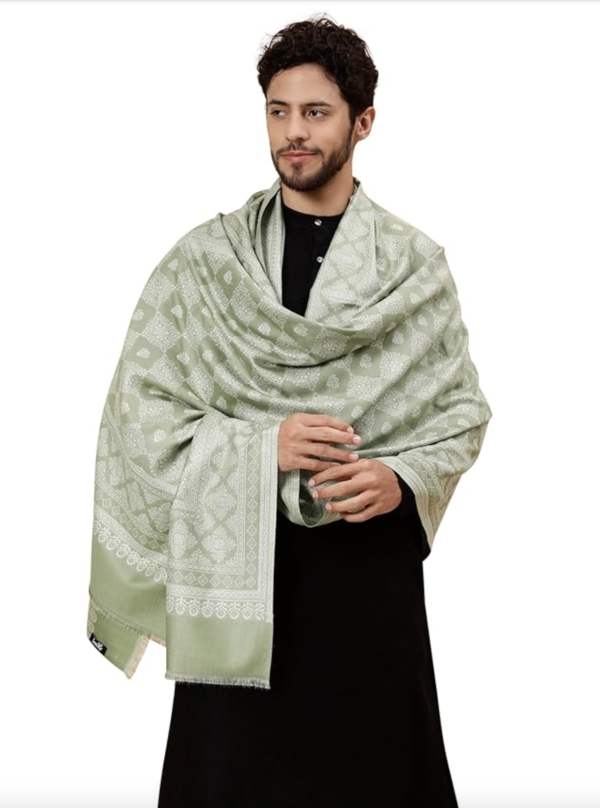 Men Ethnic Shawl/Stole Woven Silk Dupatta